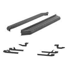 Load image into Gallery viewer, ARIES 2061037 AeroTread 5" x 70" Black Stainless Running Boards, Select Nissan Rogue for Select Nissan Rogue