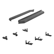 Load image into Gallery viewer, ARIES 2061038 AeroTread 5" x 73" Black Stainless Running Boards, Select Nissan Pathfinder for Select Nissan Pathfinder