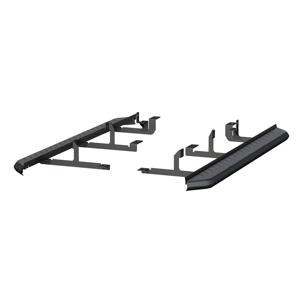 ARIES 2061041 AeroTread 5" x 73" Black Stainless Running Boards, Select Chevrolet Blazer for Select Chevrolet Blazer
