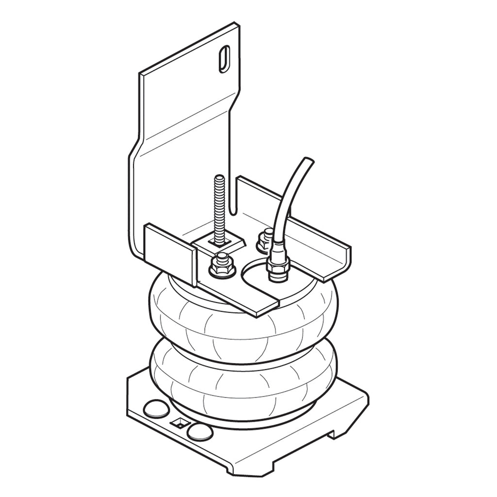 Firestone Ride-Rite W217602061 Ride-Rite Air Helper Springs - E350 Cutaway for Select Ford E-250, Ford E-350 Club Wagon, Ford E-350 Econoline, Ford E-350 Econoline Club Wagon, Ford E-350 Super Duty