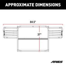 Load image into Gallery viewer, ARIES 2069 Black Steel Grille Guard, Select Toyota Tundra for Select Toyota Tundra