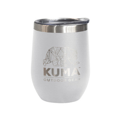 KUMA 206-KM-WT-WH Wine Tumbler - White
