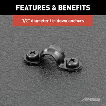 Load image into Gallery viewer, ARIES 2070475 Black Aluminum Security Cargo Lid, Select Jeep JK Unlimited for Select Jeep Wrangler