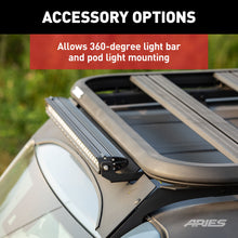 Load image into Gallery viewer, ARIES 2070610 Textured Black Aluminum Platform Roof Rack Cargo Carrier, Fits Select Ford Bronco 4-Door for Select Ford Bronco