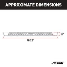 Load image into Gallery viewer, ARIES 2074111 Rocker Step Running Boards, Select Dodge, Ram 1500 for Select Ram 1500