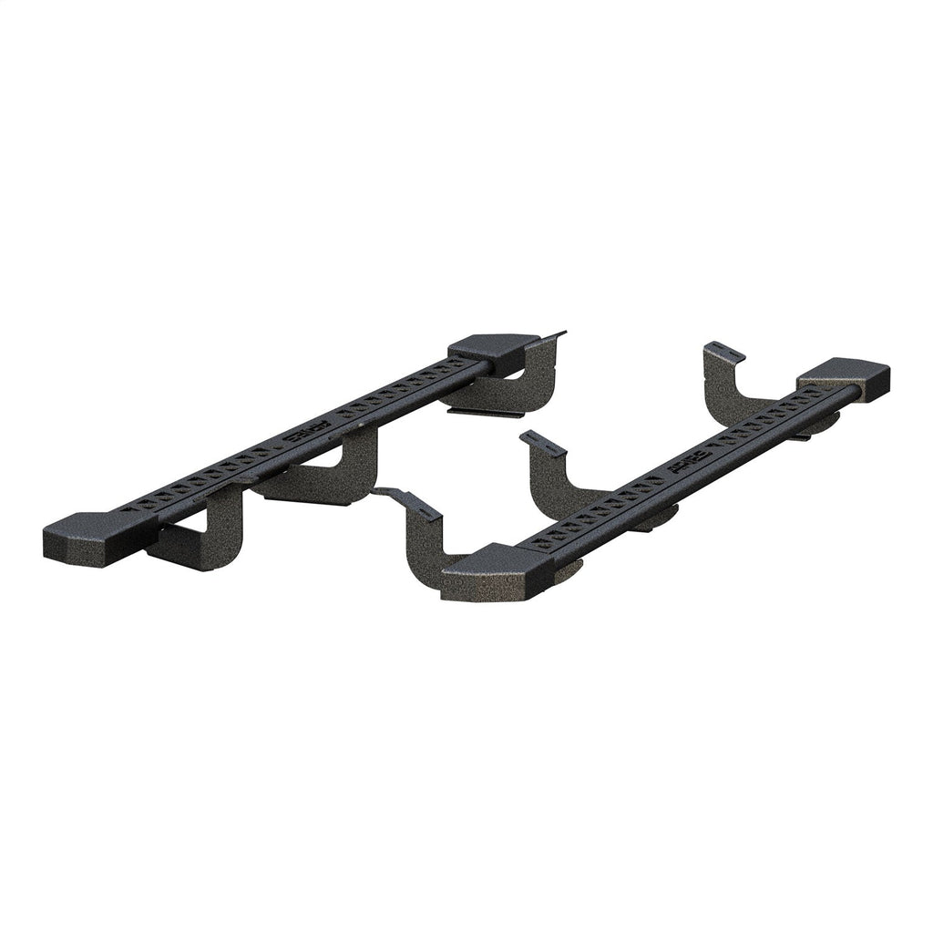 ARIES 2074152 ARIES 2074152 Black Steel Rocker Step Guard Running Boards; Select Toyota Tundra - Truck Part Superstore