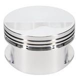 JE Pistons 207423 Piston Set, 2618, Flat Top, 4.030 Bore, 1.460 CD, 0.927 Pin, Set of 8.