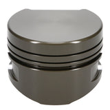 JE Pistons 207487S Piston Single, 2618, Flat Top, 4.187 Bore, 1.660 CD, 1.156 Pin, Set of 1.