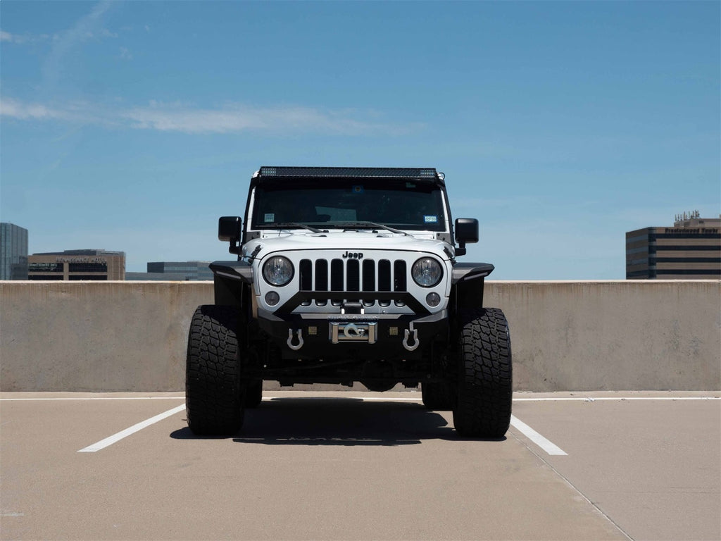 Road Armor 507AFF0B Stealth Fender Flare Body Armor for Select Jeep Wrangler, Jeep Wrangler JK