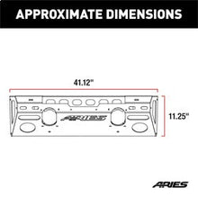 Load image into Gallery viewer, ARIES 2081000 TrailChaser Jeep Wrangler JK Steel Front Bumper Center Section - Truck Part Superstore