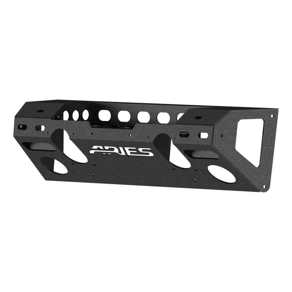 ARIES 2081001 TrailChaser Jeep Wrangler JK Aluminum Front Bumper Center Section for Select Jeep Wrangler
