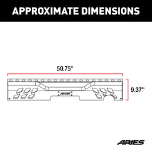 Load image into Gallery viewer, ARIES 2081020 TrailChaser Jeep Wrangler JK Steel Rear Bumper Center Section - Truck Part Superstore