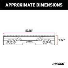 Load image into Gallery viewer, ARIES 2081020 TrailChaser Jeep Wrangler JK Steel Rear Bumper Center Section - Truck Part Superstore