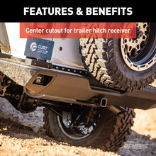 Load image into Gallery viewer, ARIES 2081025 TrailChaser Jeep Wrangler JL Aluminum Rear Bumper Center Section for Select Jeep Wrangler