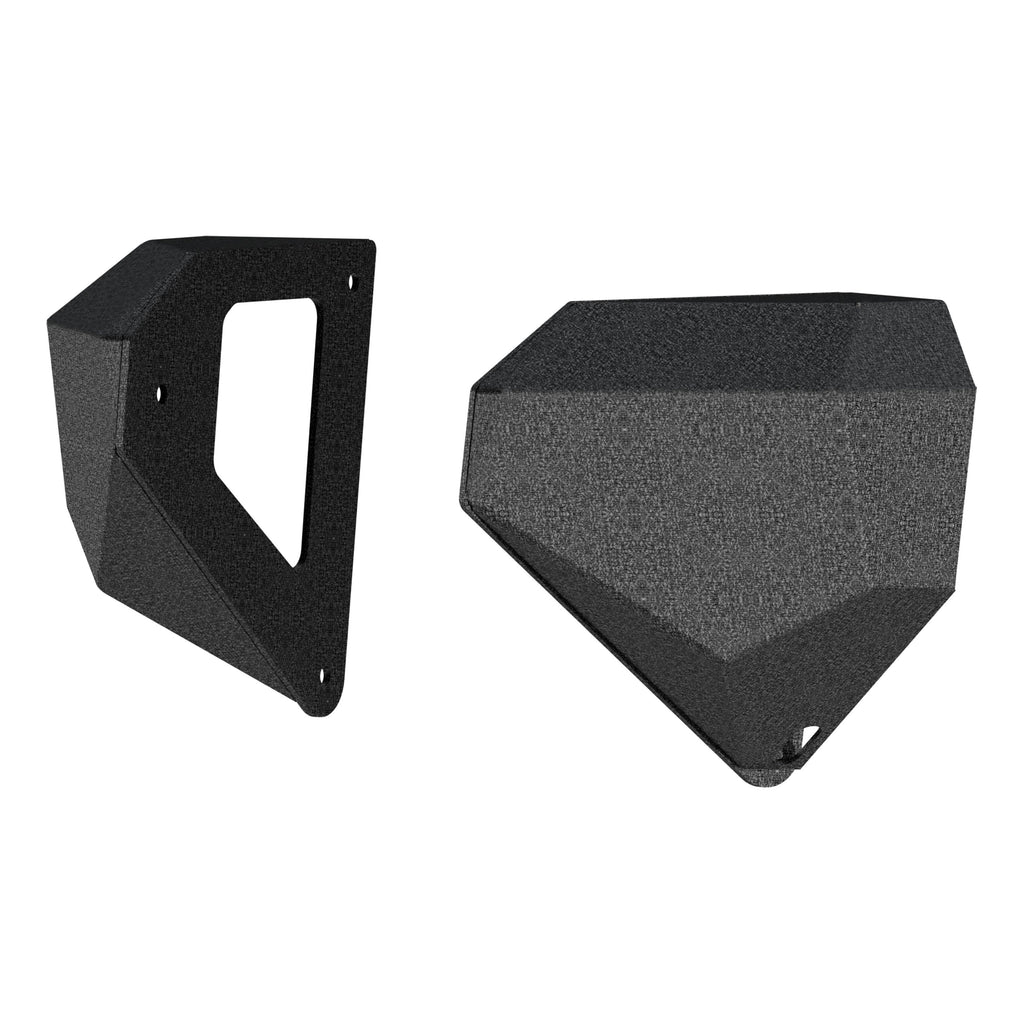 ARIES 2081207 TrailChaser Jeep Wrangler, Gladiator Aluminum Front Bumper Corners for Select Jeep Wrangler