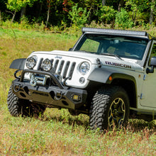 Load image into Gallery viewer, ARIES 2081255 TrailChaser Jeep Wrangler Aluminum Front Bumper Round Brush Guard for Select Jeep Wrangler