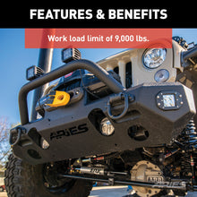 Load image into Gallery viewer, ARIES 2081300 Bolt-On Anti-Rattle D-Rings (9,000 lbs, 2-Pack)
