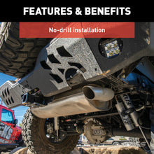 Load image into Gallery viewer, ARIES 2082036 TrailChaser Jeep Wrangler JK Aluminum Rear Bumper for Select Jeep Wrangler
