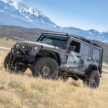 Load image into Gallery viewer, ARIES 2082054 TrailChaser Jeep Wrangler JK Aluminum Front Bumper (Option 4) for Select Jeep Wrangler