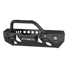 Load image into Gallery viewer, ARIES 2082058 TrailChaser Jeep Wrangler JK Aluminum Front Bumper (Option 3) for Select Jeep Wrangler