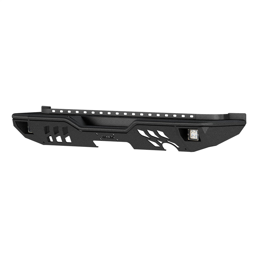 ARIES 2082060 TrailChaser Jeep Wrangler JK Steel Rear Bumper with LED Lights - Truck Part Superstore