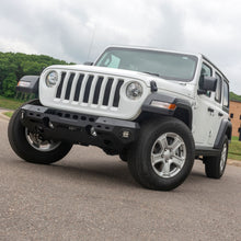 Load image into Gallery viewer, ARIES 2082075 TrailChaser Jeep Wrangler JL, Gladiator Aluminum Front Bumper (Option 5) for Select Jeep Wrangler