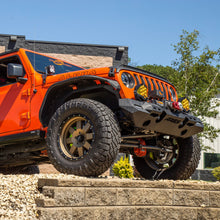 Load image into Gallery viewer, ARIES 2082076 TrailChaser Jeep Wrangler JL, Gladiator Aluminum Front Bumper (Option 7) for Select Jeep Wrangler