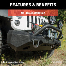 Load image into Gallery viewer, ARIES 2082078 TrailChaser Jeep Wrangler JL; Gladiator Steel Front Bumper (Option 4) - Truck Part Superstore