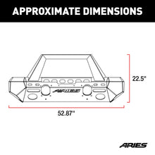 Load image into Gallery viewer, ARIES 2082079 TrailChaser Jeep Wrangler JL; Gladiator Steel Front Bumper (Option 2) - Truck Part Superstore