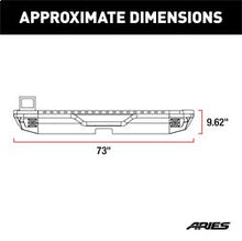 Load image into Gallery viewer, ARIES 2082081 TrailChaser Jeep Wrangler JL Steel Rear Bumper with LED Lights - Truck Part Superstore