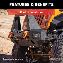 Load image into Gallery viewer, ARIES 2082085 TrailChaser Jeep Wrangler JL; Gladiator Steel Front Bumper (Option 1) - Truck Part Superstore