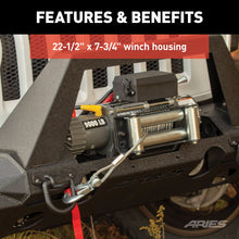 Load image into Gallery viewer, ARIES 2082087 TrailChaser Jeep JL; Gladiator Front Bumper with Fender Flares (Option 9) - Truck Part Superstore