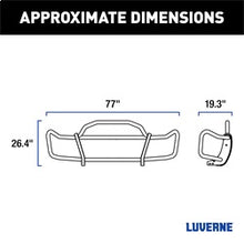 Load image into Gallery viewer, Luverne 208815 LUVERNE 208815 SolidShield Black Steel Van Grille Guard; Fits Select Mercedes-Be for Select Freightliner Sprinter 2500, Freightliner Sprinter 3500, Mercedes-Benz Sprinter 1500, Mercedes-Benz Sprinter 2500, Mercedes-Benz Sprinter 3500,