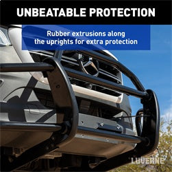 Luverne 208820 LUVERNE 208820 SolidShield Black Steel Van Grille Guard; Fits Select Ram ProMast for Select Ram ProMaster 1500, Ram ProMaster 2500, Ram ProMaster