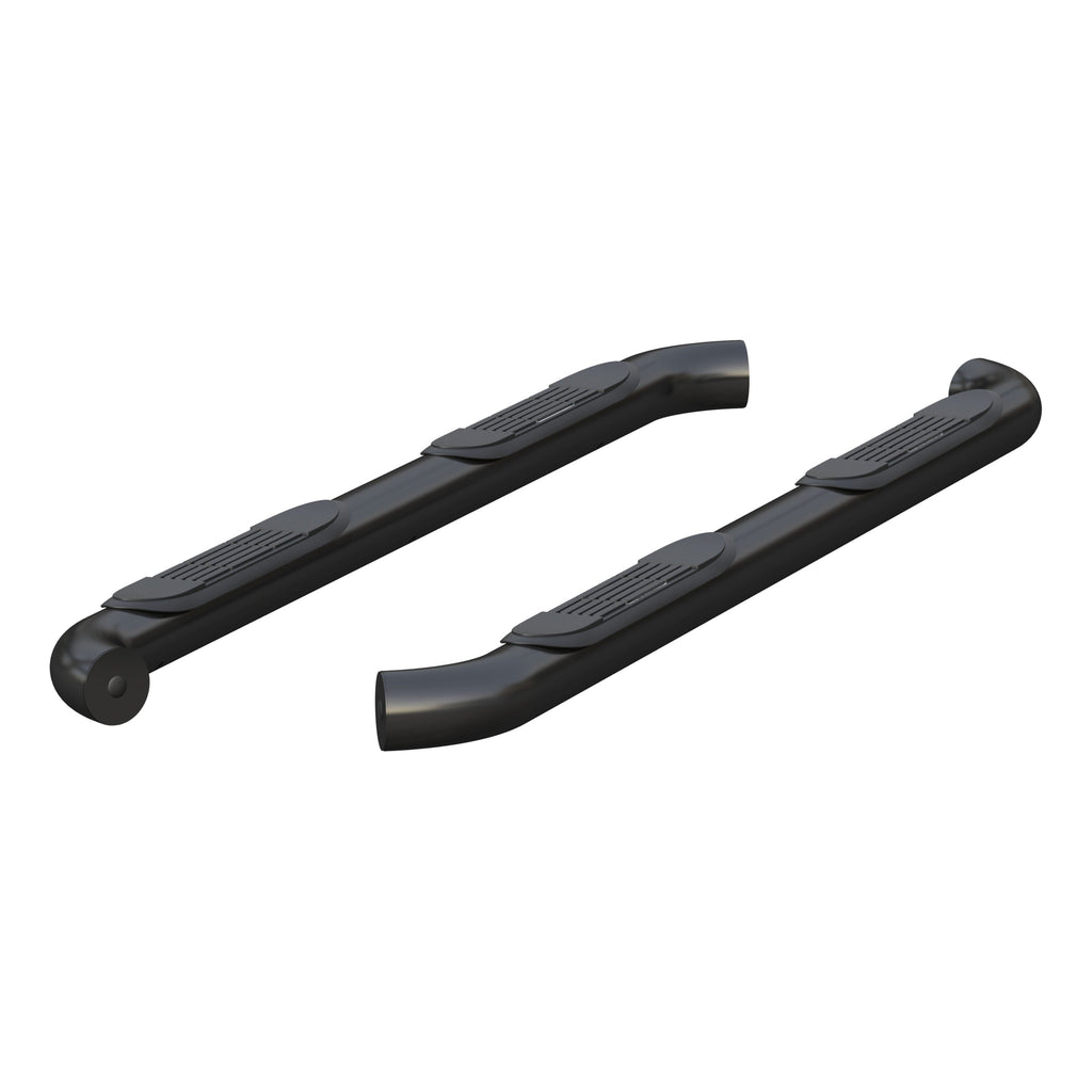 ARIES 209043 3" Round Black Steel Side Bars, Select Ford Bronco Sport for Select Ford Bronco Sport