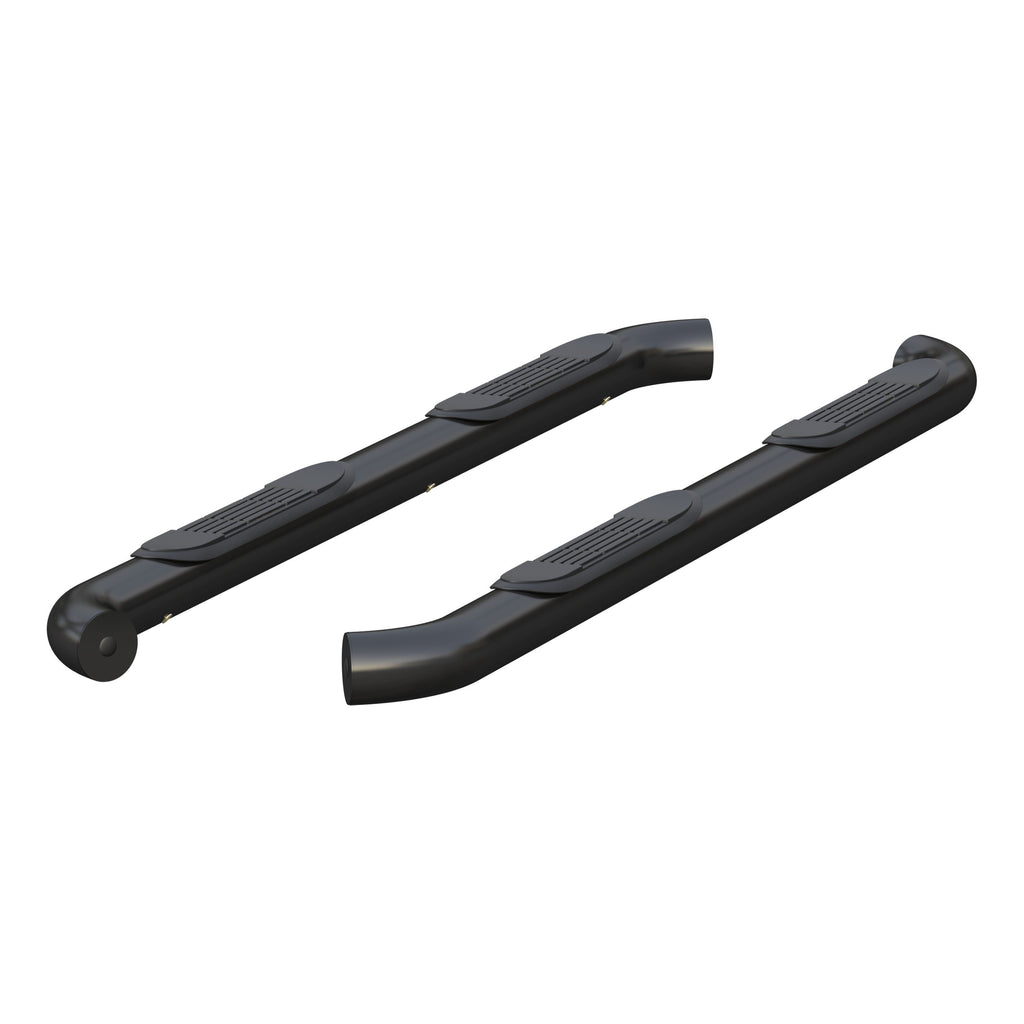 ARIES 209045 3" Round Black Steel Side Bars, Select Ford Bronco for Select Ford Bronco