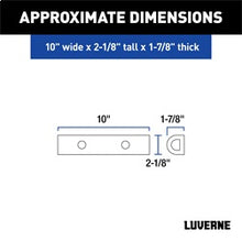 Load image into Gallery viewer, Luverne 2090615-3 LUVERNE 2090615-3 10-Inch Universal Rubber Bumper Guard Protector Strips Loading