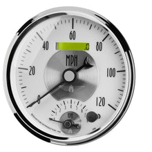 Load image into Gallery viewer, AutoMeter 2095 GAUGE, TACH/SPEEDO, 5", 120MPH &amp; 8K RPM, ELEC. PROGRAM., PRESTIGE PEARL