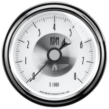 Load image into Gallery viewer, AutoMeter 2098 GAUGE, TACHOMETER, 3 3/8", 8K RPM, IN-DASH, PRESTIGE PEARL