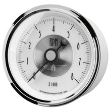 Load image into Gallery viewer, AutoMeter 2098 GAUGE, TACHOMETER, 3 3/8", 8K RPM, IN-DASH, PRESTIGE PEARL