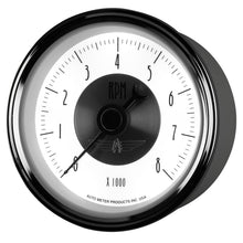 Load image into Gallery viewer, AutoMeter 2098 GAUGE, TACHOMETER, 3 3/8", 8K RPM, IN-DASH, PRESTIGE PEARL