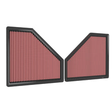 Load image into Gallery viewer, 20C-Bmw-M3M4-3.0L-L6-(Gas)-Replacement-Panel-Air-Filter-Red-Cotton-Gauze-2-Pack