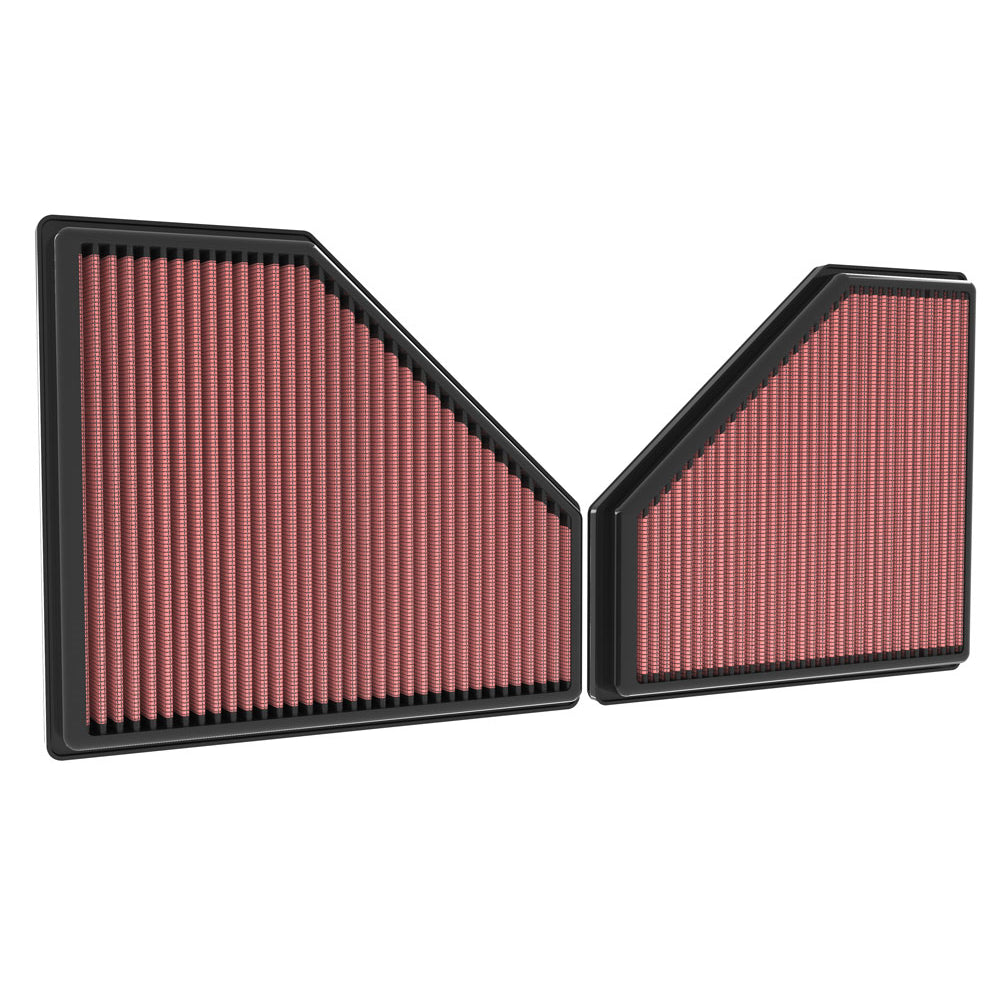 20C-Bmw-M3M4-3.0L-L6-(Gas)-Replacement-Panel-Air-Filter-Red-Cotton-Gauze-2-Pack