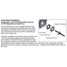 Load image into Gallery viewer, 20C-F250F350-Super-Duty-7.3L-(Gas)-Godzilla-Crankshaft-Seal-Installation-Tool
