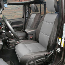Load image into Gallery viewer, 20C-Gladiator-Jt-Gen2-Neoprene-FrontRear-Seat-Cover;-CharcoalBlack
