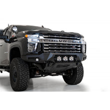 Load image into Gallery viewer, 20C-Silv-25003500-Hd-Up-Bomber-Front-Bumper-W3-Baja-Lp6-Mounts-Hammer-Blk-WSatin-Blk-Panel