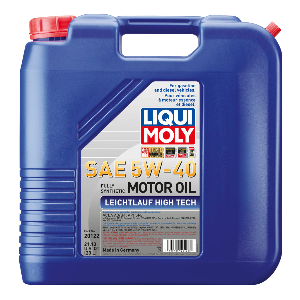 20L-Leichtlauf-(Low-Friction)-High-Tech-Motor-Oil-Sae-5W40