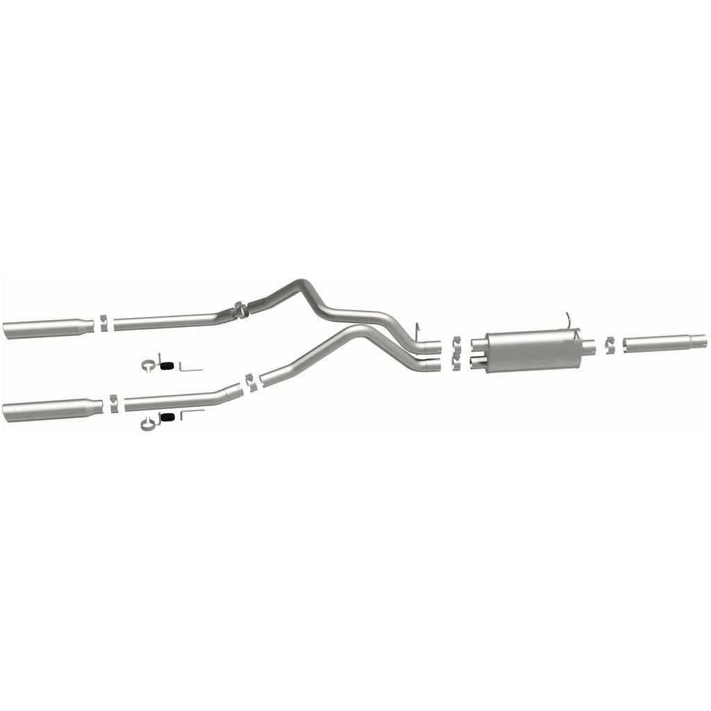 MagnaFlow Exhaust Products 15735 Street Series Polished Cat-Back System for Select Dodge Dakota
