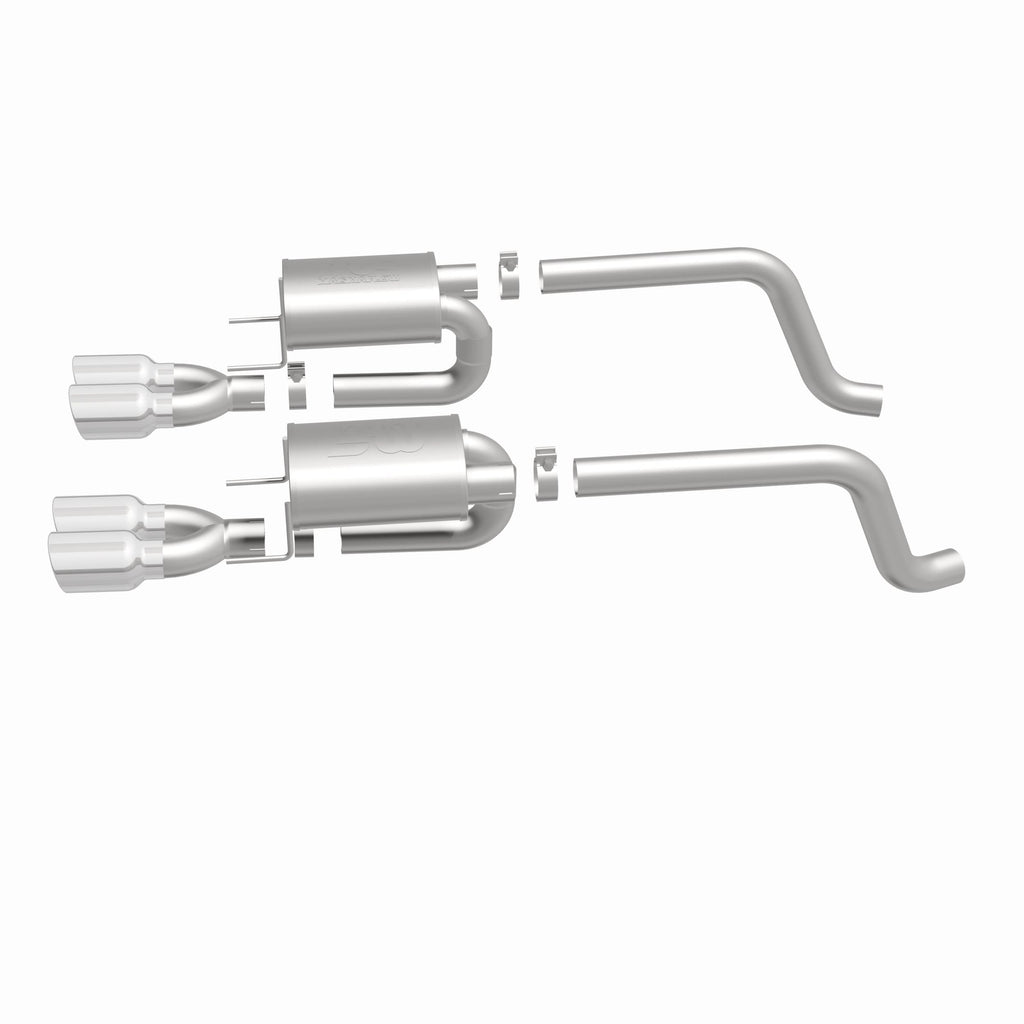 MagnaFlow Exhaust Products 15886 Street Series Polished Axle Back System for Select Chevrolet Corvette