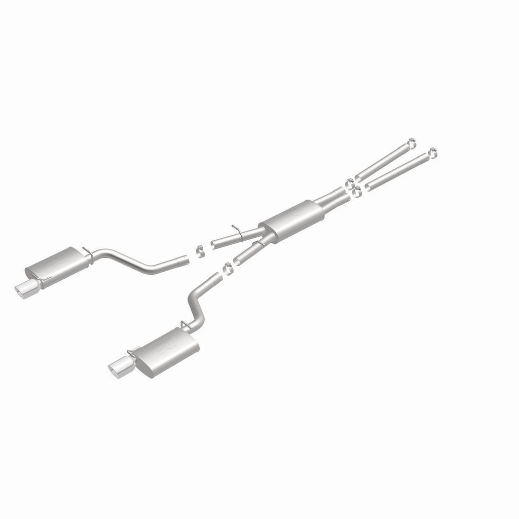 MagnaFlow Exhaust Products 15628 Street Series Polished Cat-Back System for Select Dodge Charger, Dodge Magnum